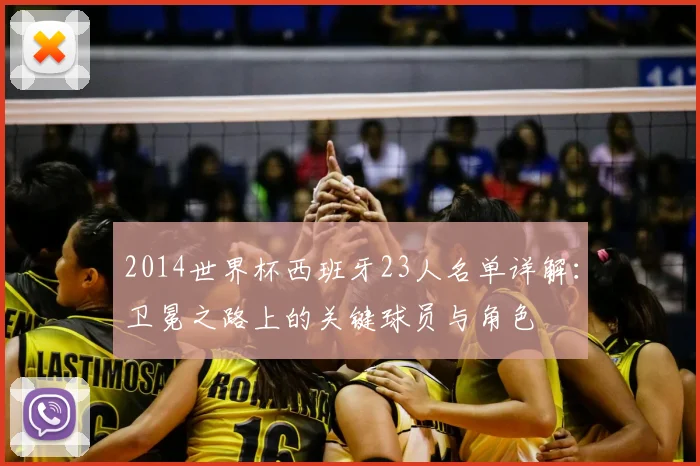 2014世界杯西班牙23人名单详解：卫冕之路上的关键球员与角色